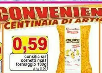 Gros Consilia Cornetti Al Formaggio offerta