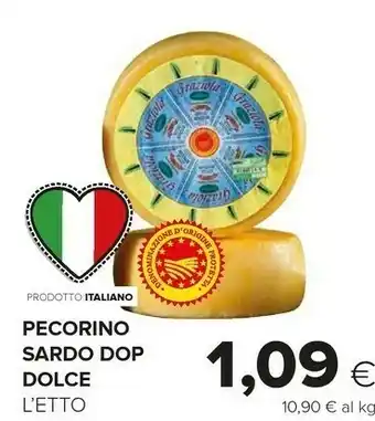 Oasi Pecorino Sardo Dop Dolce offerta