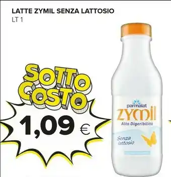 Oasi Parmalat Zymil Latte Intero Alta Digeribilità Senza Lattosio UHT 1000 G(ml) offerta