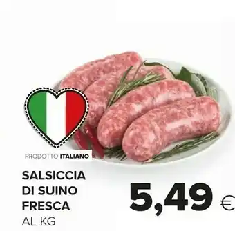 Oasi Salsiccia Di Suino Fresca offerta