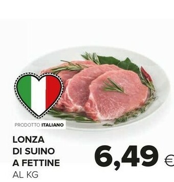 Lonza Di Suino A Fettine