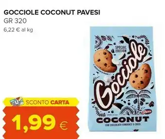 Oasi Pavesi Gocciole Coconut 320 G(ml) offerta