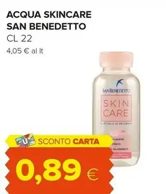 Oasi San Benedetto Acqua Skincare 220ml offerta