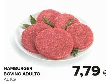 Oasi Hamburger Bovino Adulto offerta