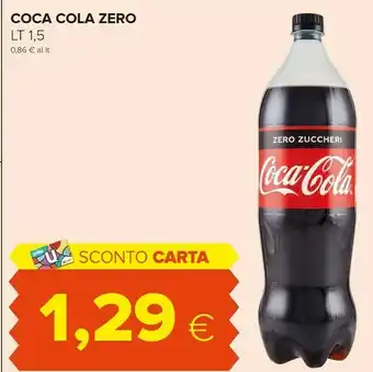 Oasi Coca-Cola - Coca-Cola Zero 1500 G(ml) offerta