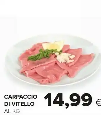 Oasi Carpaccio Di Vitello offerta