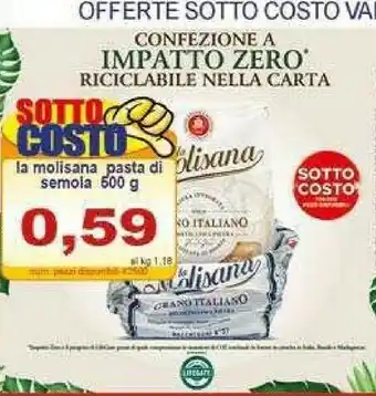 Pewex La Molisana Pasta Di Semola offerta