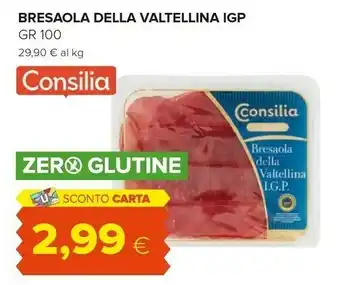 Oasi Consilia Bresaola Della Valtellina Igp offerta