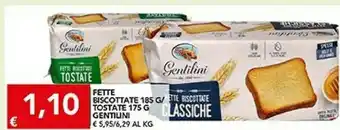 TuoDi Gentilini Fette biscottate offerta