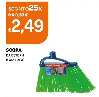 Ekom SCOPA DA ESTERNI E GIARDINO offerta