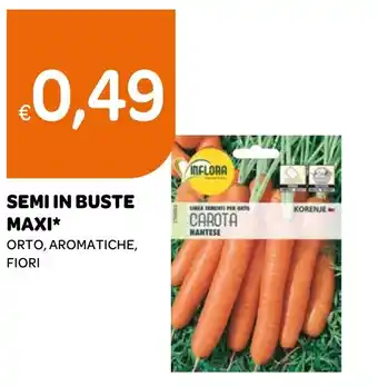 Ekom SEMI IN BUSTE MAXI ORTO, AROMATICHE, FIORI offerta