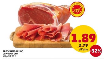 PENNY Prosciutto Crudo di Parma Dop offerta