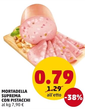 PENNY Mortadella Suprema con Pistacchi offerta