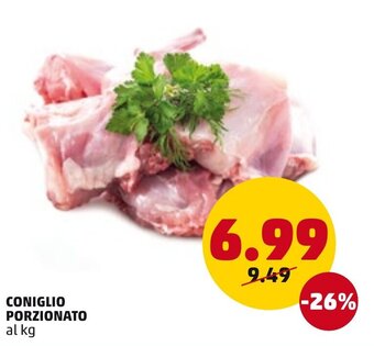 PENNY Coniglio Porzionato offerta