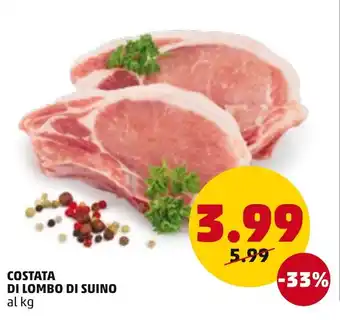 PENNY Costata di Lombo di Suino offerta