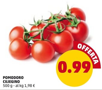 PENNY Pomodoro Ciliegino 500g offerta