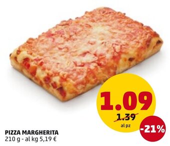 PENNY Pizza margherita 210g offerta