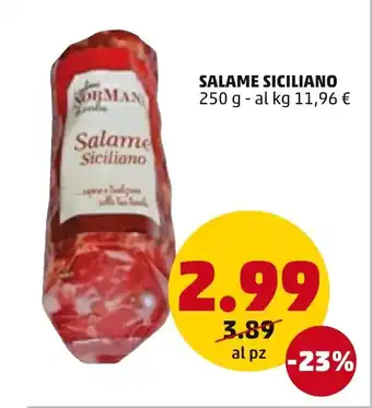 PENNY Salame Siciliano 250g offerta