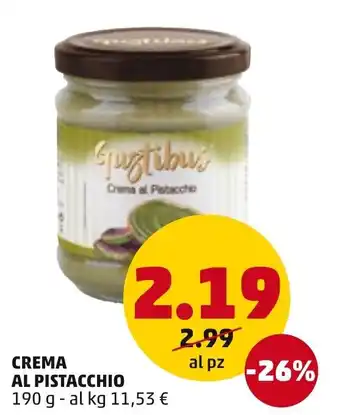 Crema Al Pistacchio 190g