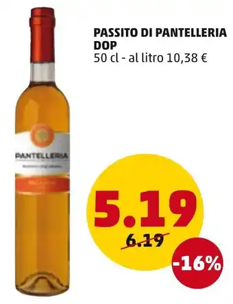 PENNY Passito di Pantelleria Dop 50cl offerta