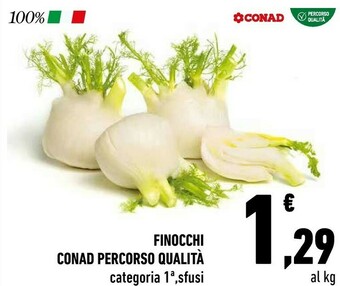 Conad Conad Finocchi Percorso Qualita offerta