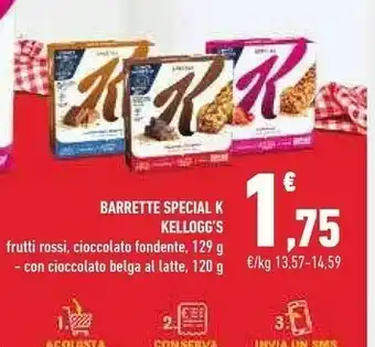 Conad Kellogg's Special K Barrette offerta
