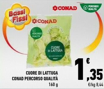 Conad Conad - Cuore Di Lattuga 160 G(ml) offerta