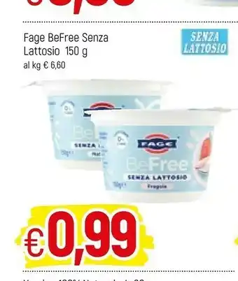 Famila Fage Be Free 150 G(ml) offerta