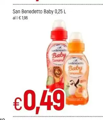 Famila San Benedetto Baby Drink Camomilla Banana offerta