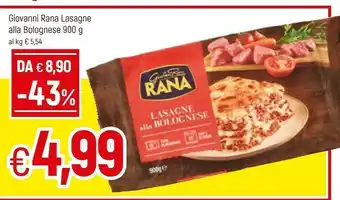 Famila Rana Sugo Alla Bolognese offerta
