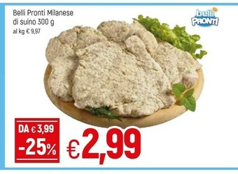 Famila Belli Pronti - Tagliata Di Pollo 300 G(ml) offerta
