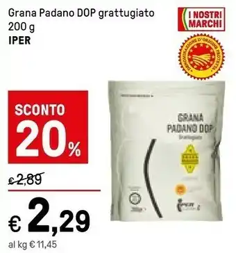 Iper - Grana Padano Grattugiato