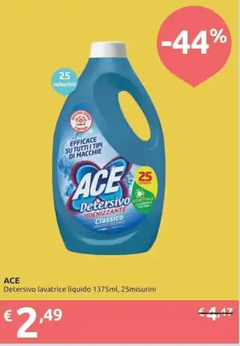 Ipersoap Ace Detersivo lavatrice offerta
