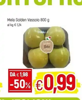 Famila Galassia Mela Golden Vassoio offerta