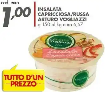 Italmark Arturo Vogliazzi - Insalata Capricciosa 150 G(ml) offerta