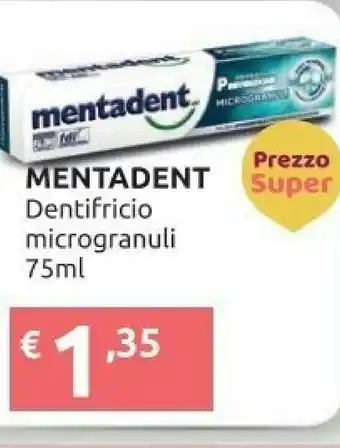 Ipersoap Mentadent Dentifricio Microgranuli offerta