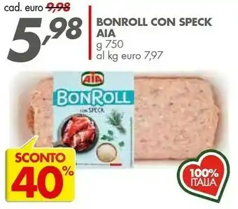 Italmark Aia Bon Roll Con Speck 750 G(ml) offerta