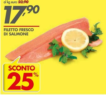 Italmark Filetto Fresco Di Salmone offerta