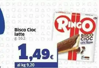 Sigma Pavesi Ringo Bisco Cioc Latte offerta