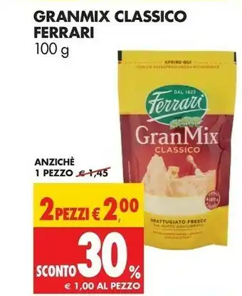 Tigros Ferrari Granmix Classico offerta