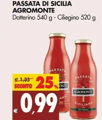 Tigros Agromonte Passata di pomodoro offerta
