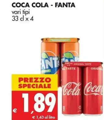 Tigros Coca-Cola - Coca-Cola offerta