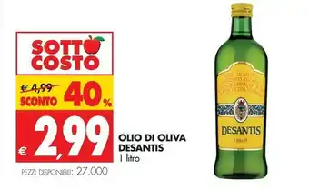 Tigros Desantis Olio Di Oliva 1000 G(ml) offerta