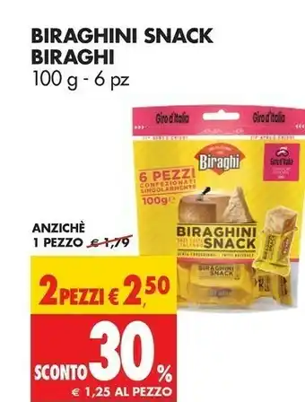 Tigros Biraghi Ni Snack offerta