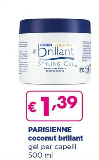 Acqua & Sapone Parisienne Coconut Brillant Gel Per Capelli offerta