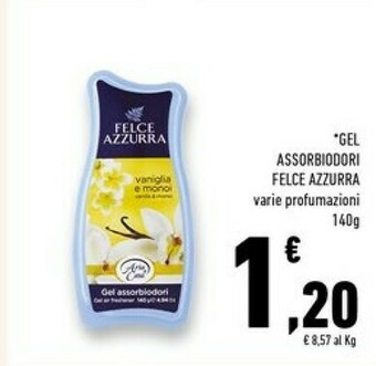 Conad Felce Azzurra Gel Assorbiodori offerta