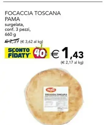 Esselunga Focaccia offerta