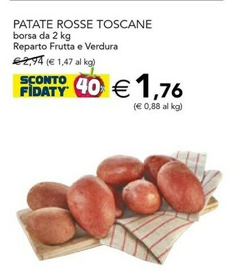 Esselunga Patate offerta