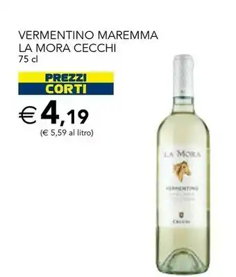 Esselunga La Mora - Vermentino Maremma Toscana 750 G(ml) offerta