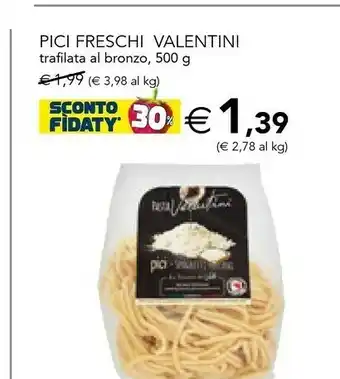 Valentini Pici Freschi Trafilata Al Bronzo